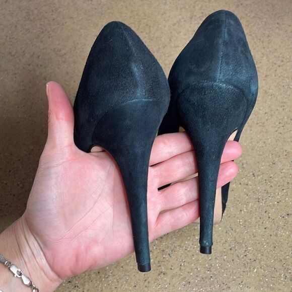 Boutique 9 Suede Stiletto Mary Janes 7 - Picture 6 of 11